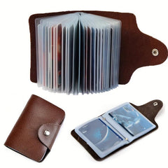 24-Slot Credit Card Holder Business Bank Card Bag