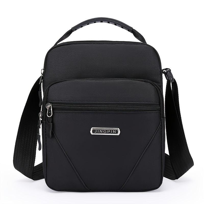 Men's Casual Colorblock Backpack with Studded, Adjustable for Outdoor Travel