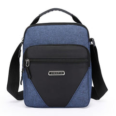 Men's Casual Colorblock Backpack with Studded, Adjustable for Outdoor Travel