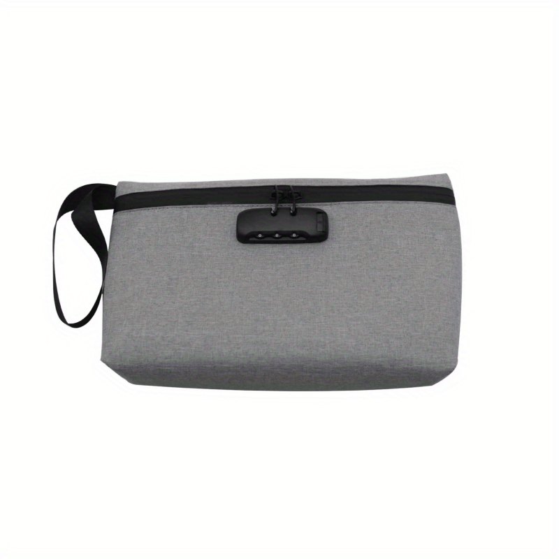 Men's Casual Clutch Bag With Password Lock Business Trip Deodorant Storage