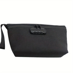 Men's Casual Clutch Bag With Password Lock Business Trip Deodorant Storage