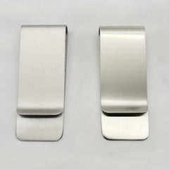 6pcs Stainless Steel Money Clip Credit Card Cash Holder