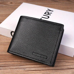 Men's Short Wallet Large Capacity Card Holder Wallet