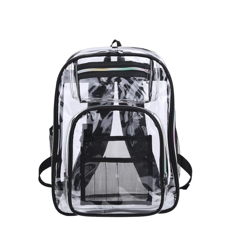 Clear Backpack Heavy Duty Transparent Large School Bag Stadium Security Travel