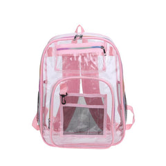 Clear Backpack Heavy Duty Transparent Large School Bag Stadium Security Travel