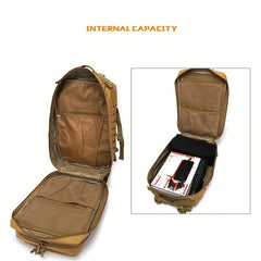 Men's Large Capacity Waterproof Backpack Multifunctional Backpack