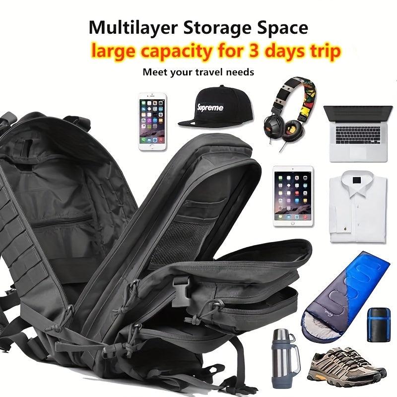 Men's Large Capacity Waterproof Backpack Multifunctional Backpack