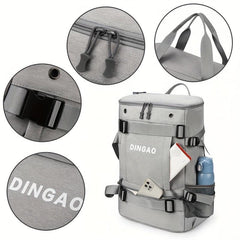 Men's Large Shoulder Bag With Skateboard Storage - Travel Multifunctional Bag
