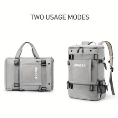 Men's Large Shoulder Bag With Skateboard Storage - Travel Multifunctional Bag