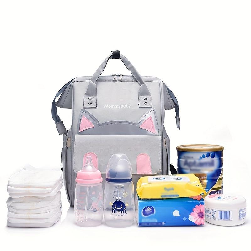 Large Capacity Diaper Backpack for Moms - Work Travel Bag