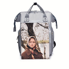 Large Capacity Diaper Backpack for Moms - Work Travel Bag