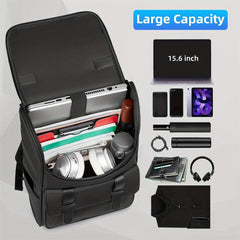 Men's 39 Laptop Backpack Large Capacity Waterproof Travel Backpack
