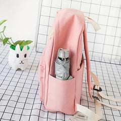Canvas Backpack for School Students
