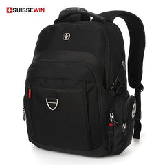 SUISSEWIN Men's Business Backpack Large Capacity Notebook Backpack