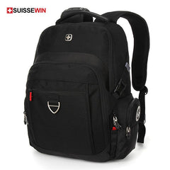 SUISSEWIN Men's Business Backpack Large Capacity Notebook Backpack
