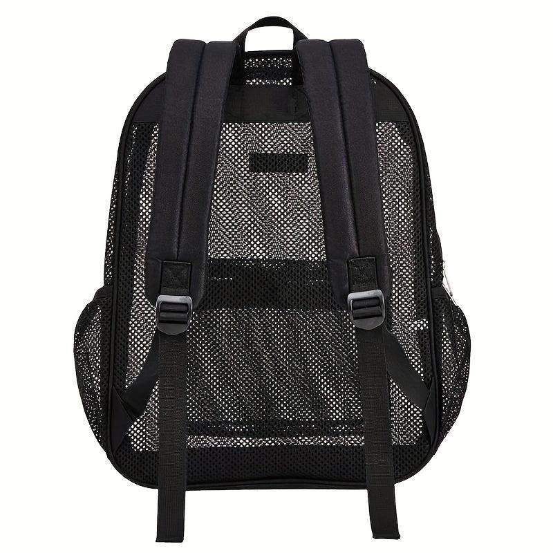 High Load Bearing Mesh Backpack Transparent and Beach Backpack