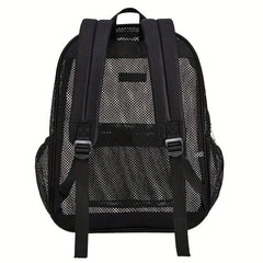 High Load Bearing Mesh Backpack Transparent and Beach Backpack