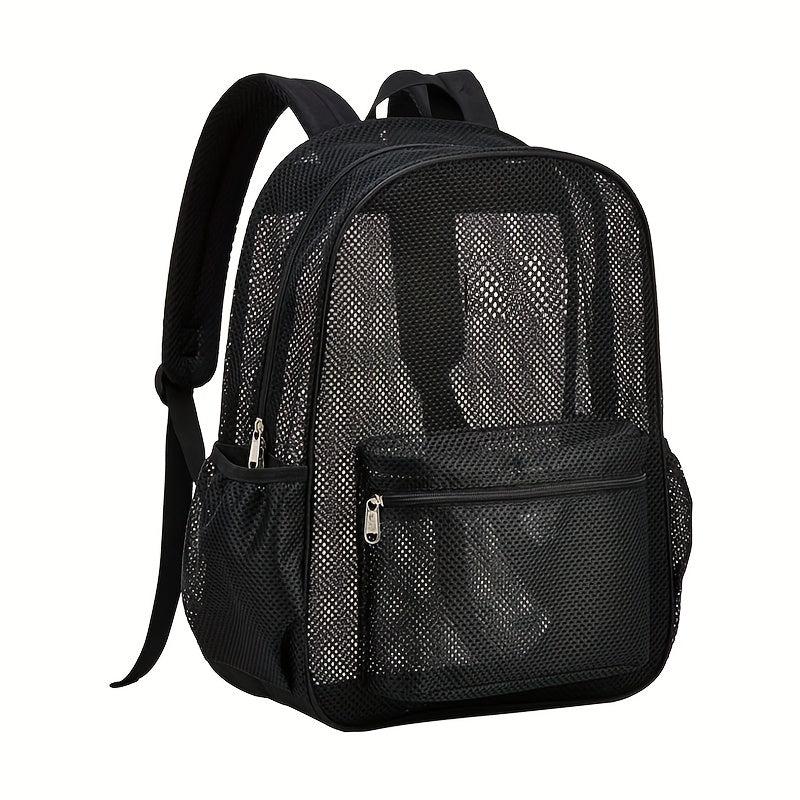 High Load Bearing Mesh Backpack Transparent and Beach Backpack