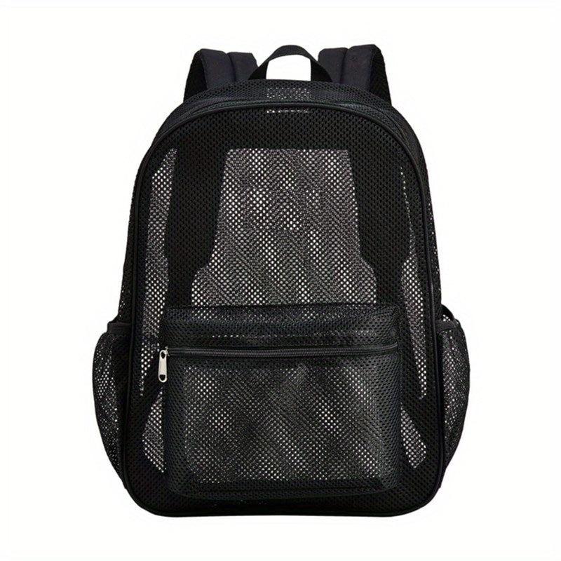 High Load Bearing Mesh Backpack Transparent and Beach Backpack