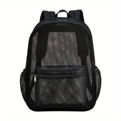 High Load Bearing Mesh Backpack Transparent and Beach Backpack