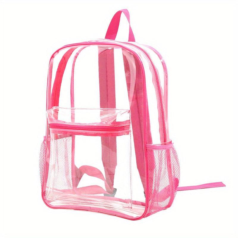 Clear PVC Backpack for Outdoor Sports & Fitness