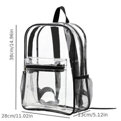 Clear PVC Backpack for Outdoor Sports & Fitness