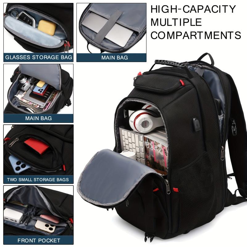 Casual Backpack USB Charging Port Travel Backpack 43 18 Cm Computer Bag