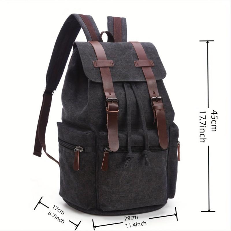 Durable Canvas Computer Bag for Work or School