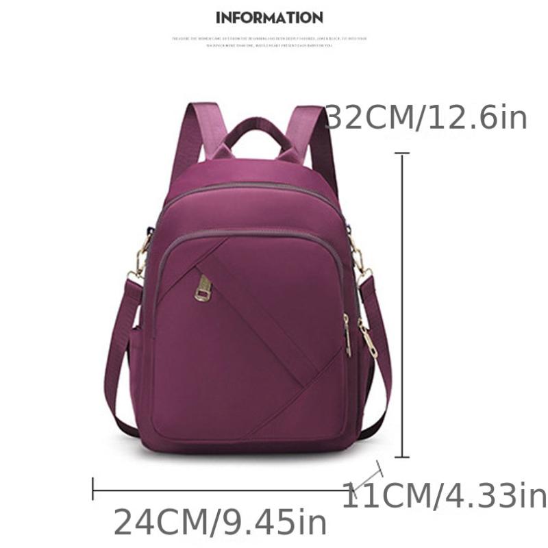 Casual Backpack For Travel Lightweight Small Nylon Bag