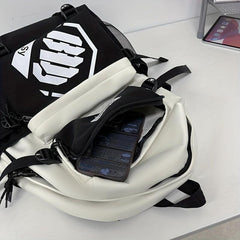 Large Capacity Outdoor Leisure Backpack Anti-splashing Nylon Fabric