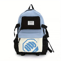 Large Capacity Outdoor Leisure Backpack Anti-splashing Nylon Fabric