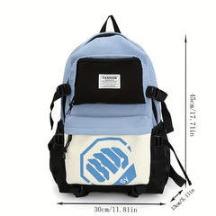 Large Capacity Outdoor Leisure Backpack Anti-splashing Nylon Fabric