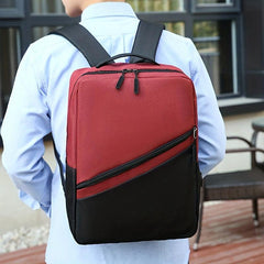 Men's Large Capacity Backpack Business Travel Bag Set