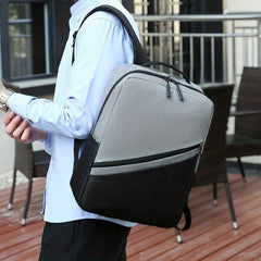 Men's Large Capacity Backpack Business Travel Bag Set