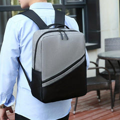Men's Large Capacity Backpack Business Travel Bag Set