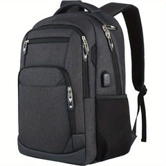 Men's Large Capacity Multifunctional Backpack With USB Charging Travel Bag