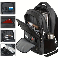 Men's Large Capacity Multifunctional Backpack With USB Charging Travel Bag