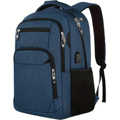 Men's Large Capacity Multifunctional Backpack With USB Charging Travel Bag