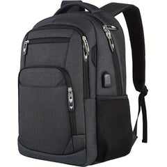 Men's Large Capacity Multifunctional Backpack With USB Charging Travel Bag