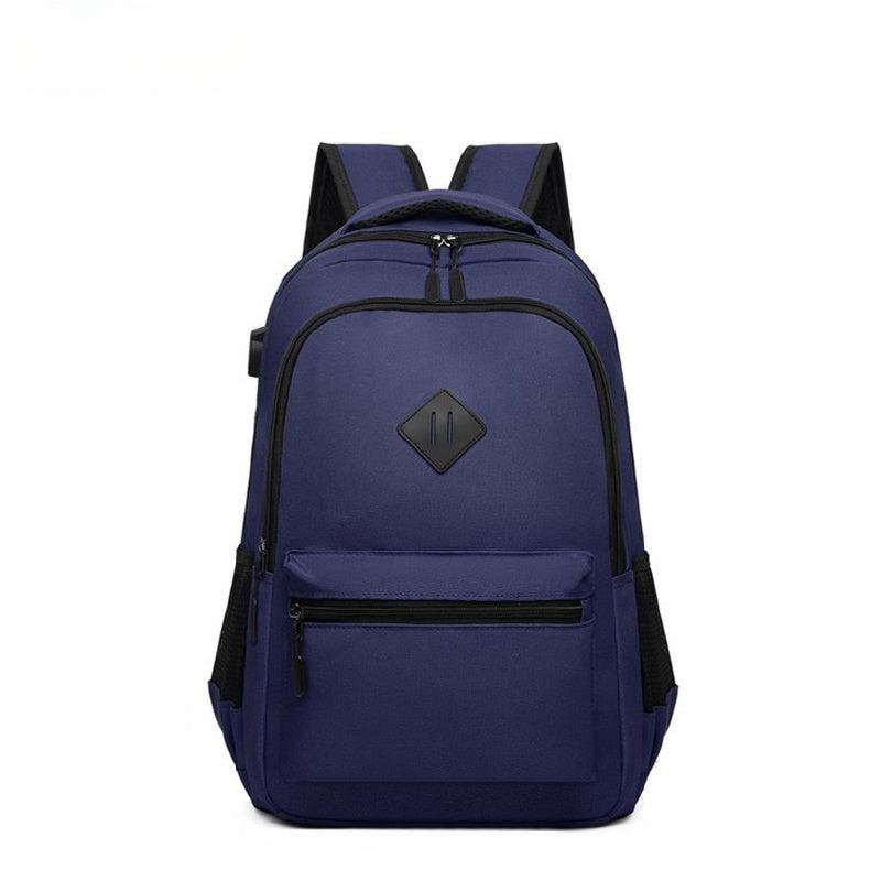 Men's Large Capacity Travel Backpack Laptop Business School Bag