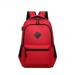 Men's Large Capacity Travel Backpack Laptop Business School Bag