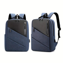 Waterproof Laptop Backpack USB Charging Port Large Capacity Reflective Travel