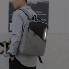 Waterproof Laptop Backpack USB Charging Port Large Capacity Reflective Travel