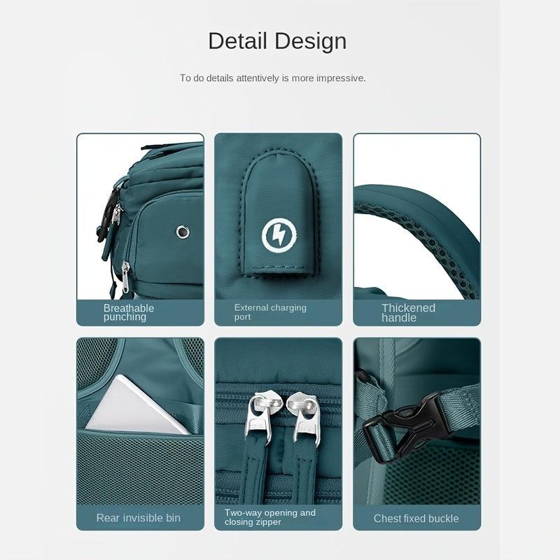 Large Travel Backpack Carry On Waterproof Outdoor Sports Rucksack