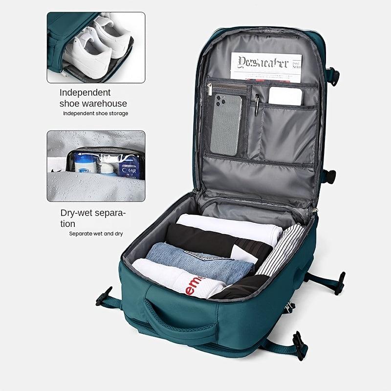 Large Travel Backpack Carry On Waterproof Outdoor Sports Rucksack