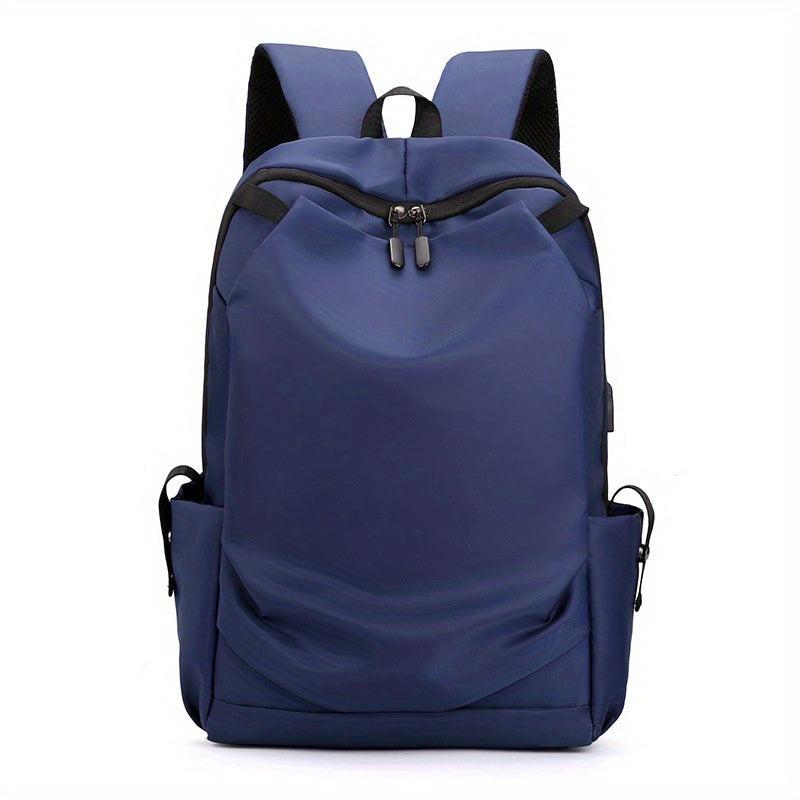 Waterproof Laptop Backpack USB Charging Port Large Capacity Travel Schoolbag