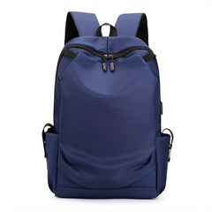 Waterproof Laptop Backpack USB Charging Port Large Capacity Travel Schoolbag