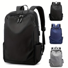 Waterproof Laptop Backpack USB Charging Port Large Capacity Travel Schoolbag
