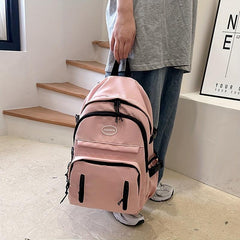 Retro Casual Backpack Large Capacity Travel Backpack