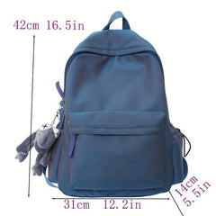 Adjustable Large Capacity Travel Bag Wear-resistant Student Schoolbag